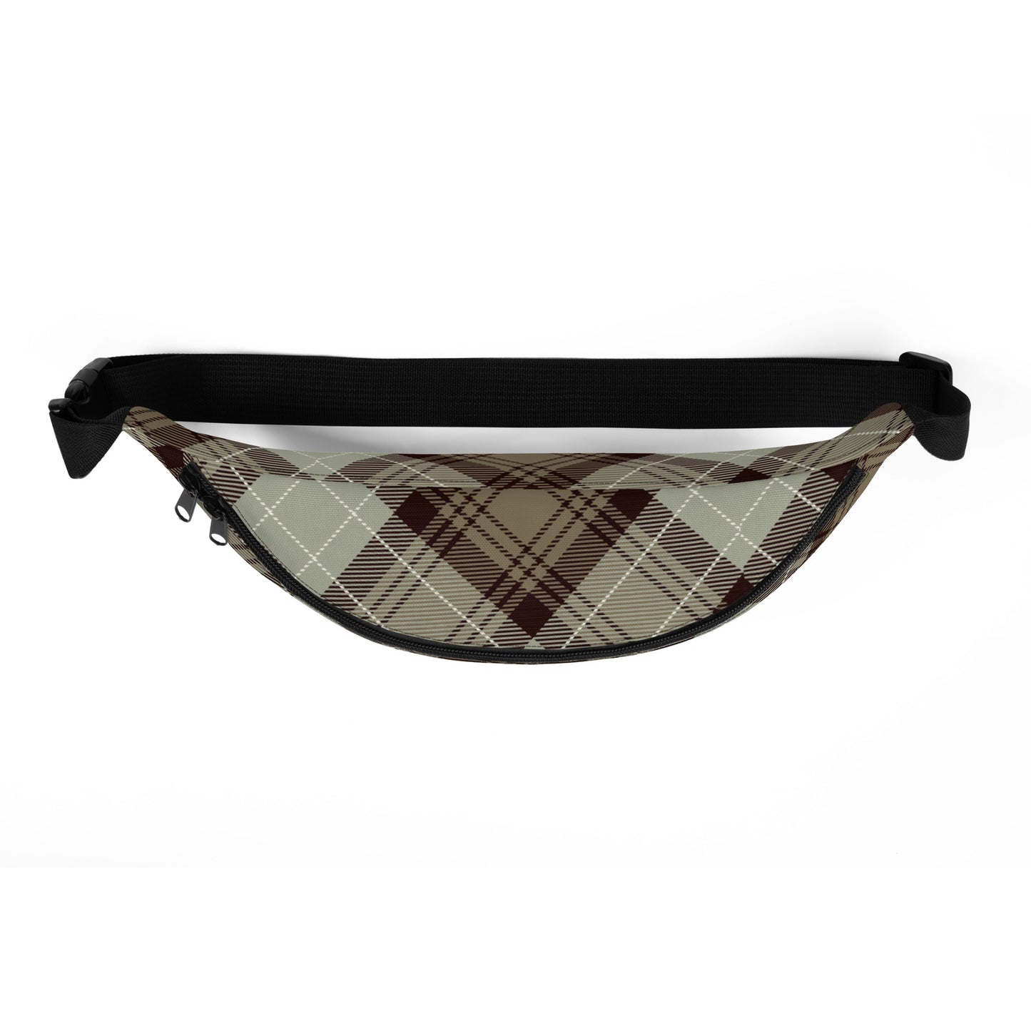 Plaid Suit - Fanny Pack Crossbody Bag