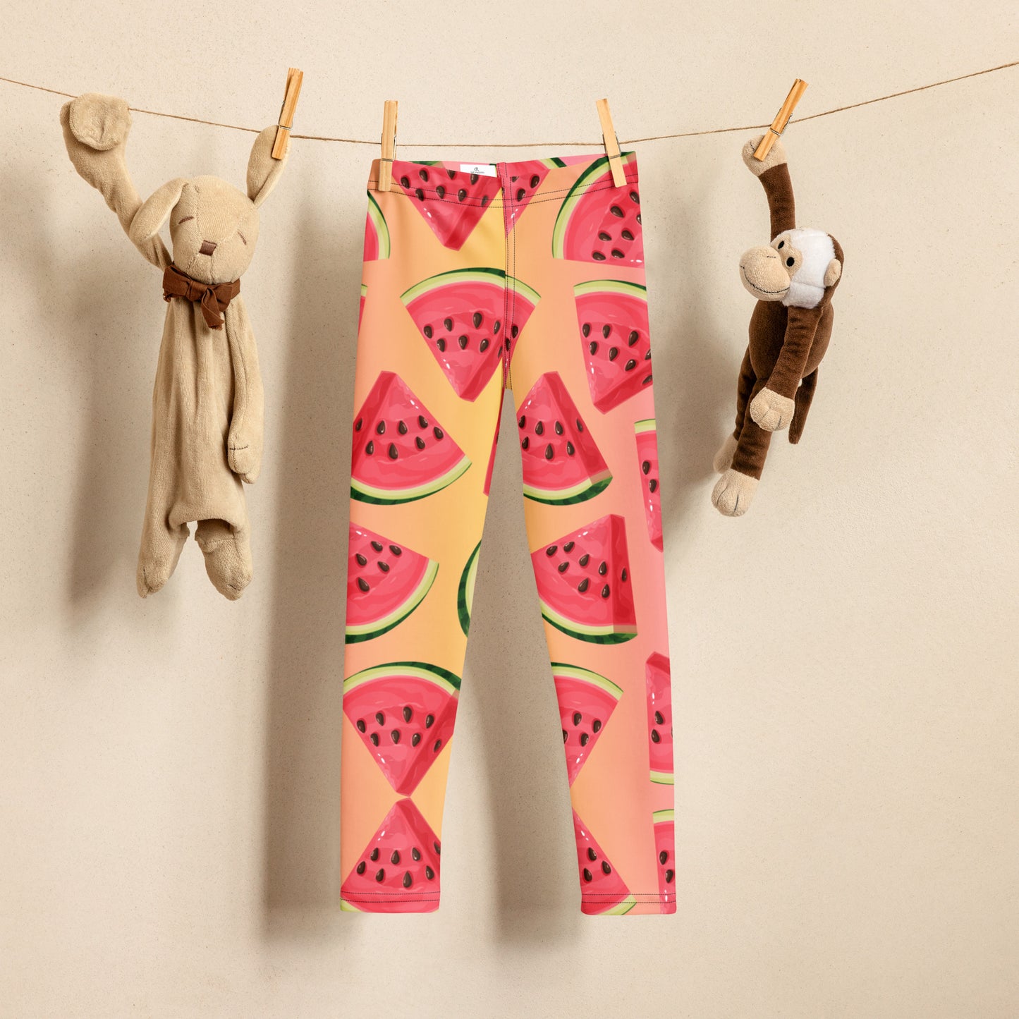 Watermelon Print Leggings 2T-3T