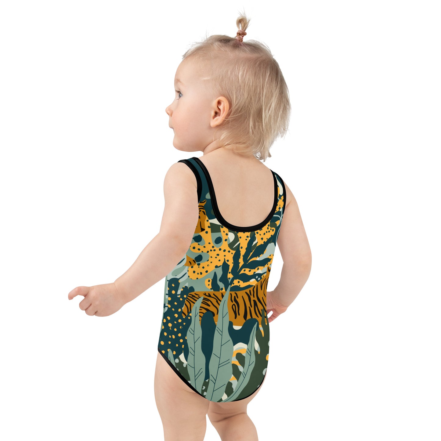 Jungle Print Kids Swimsuit