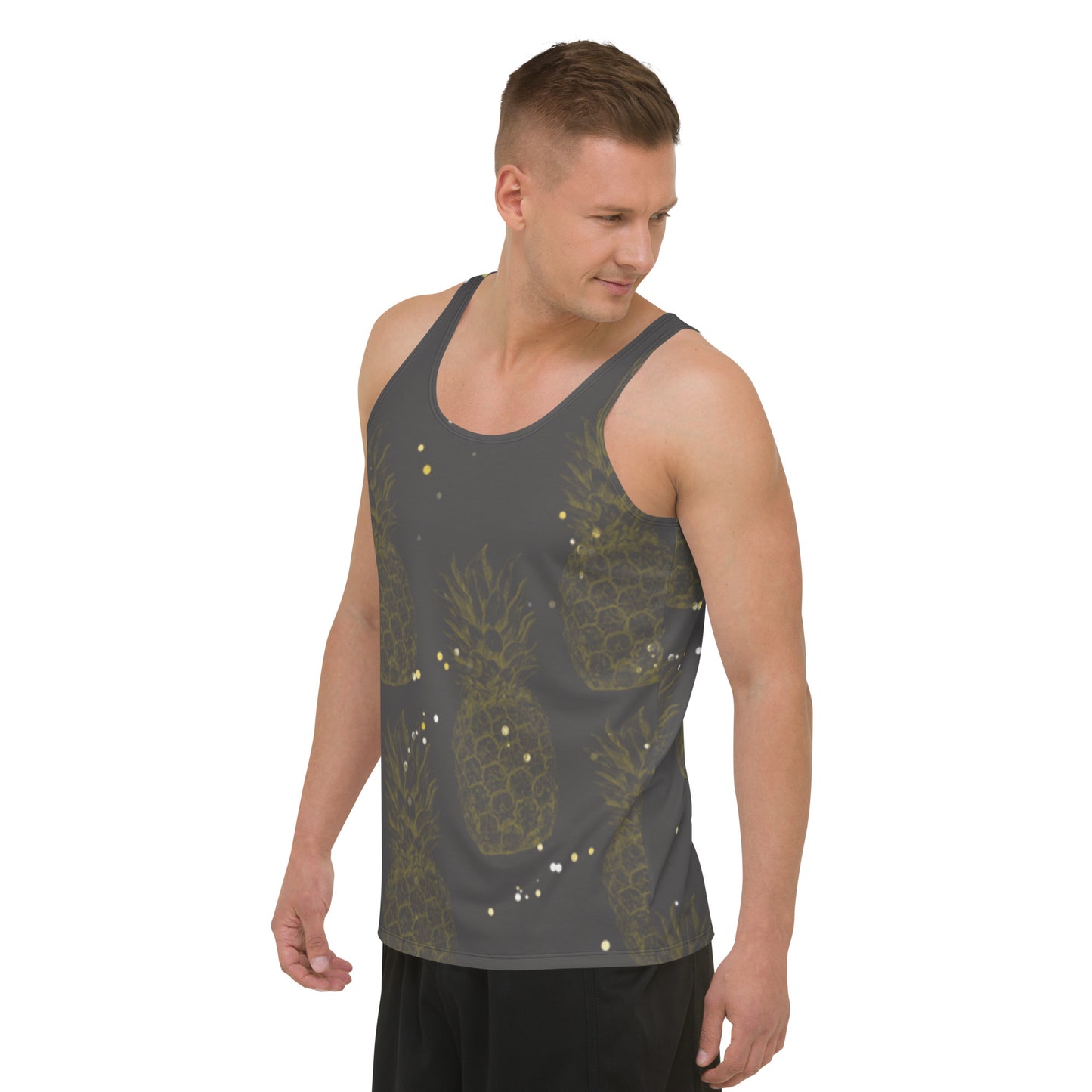 Pineapple Print Tank