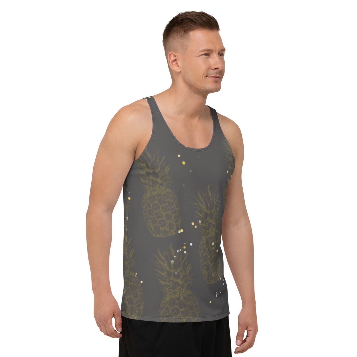 Pineapple Print Tank