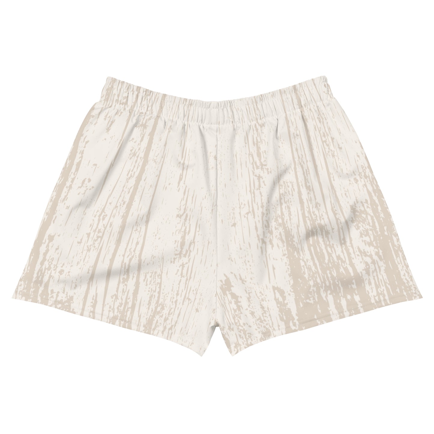 Tan Lined Unisex Athletic Shorts