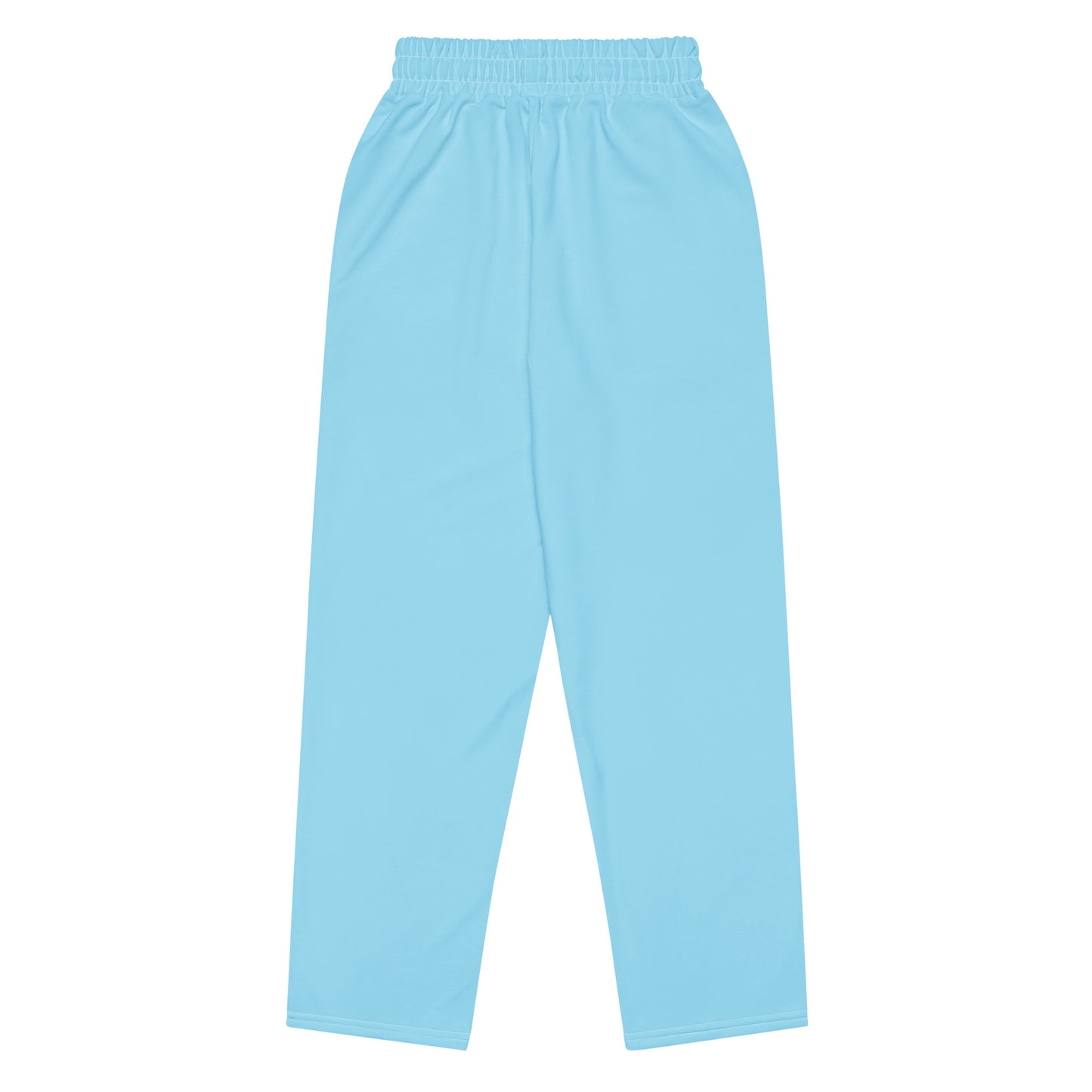 Views of Blue Wide-Leg Joggers