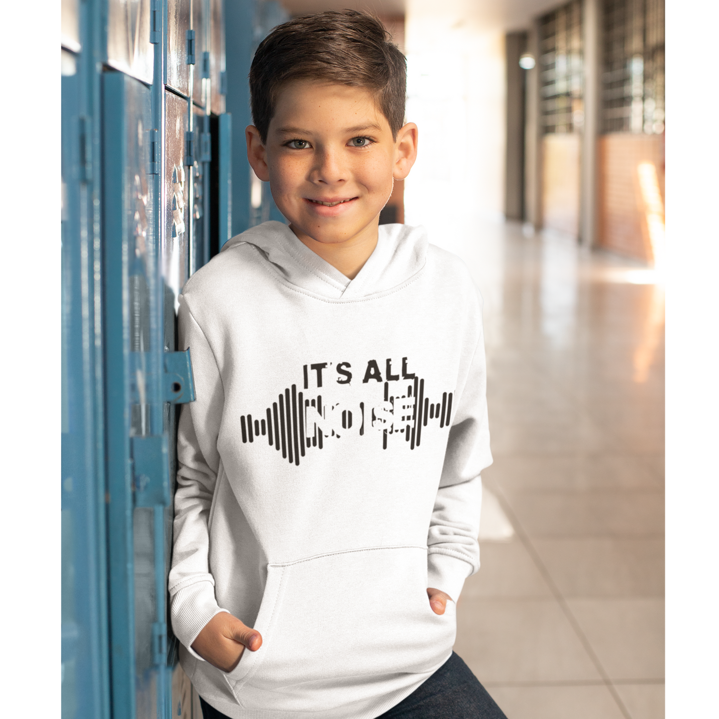 All Noise - Kid's Fleece Graphic Hoodie