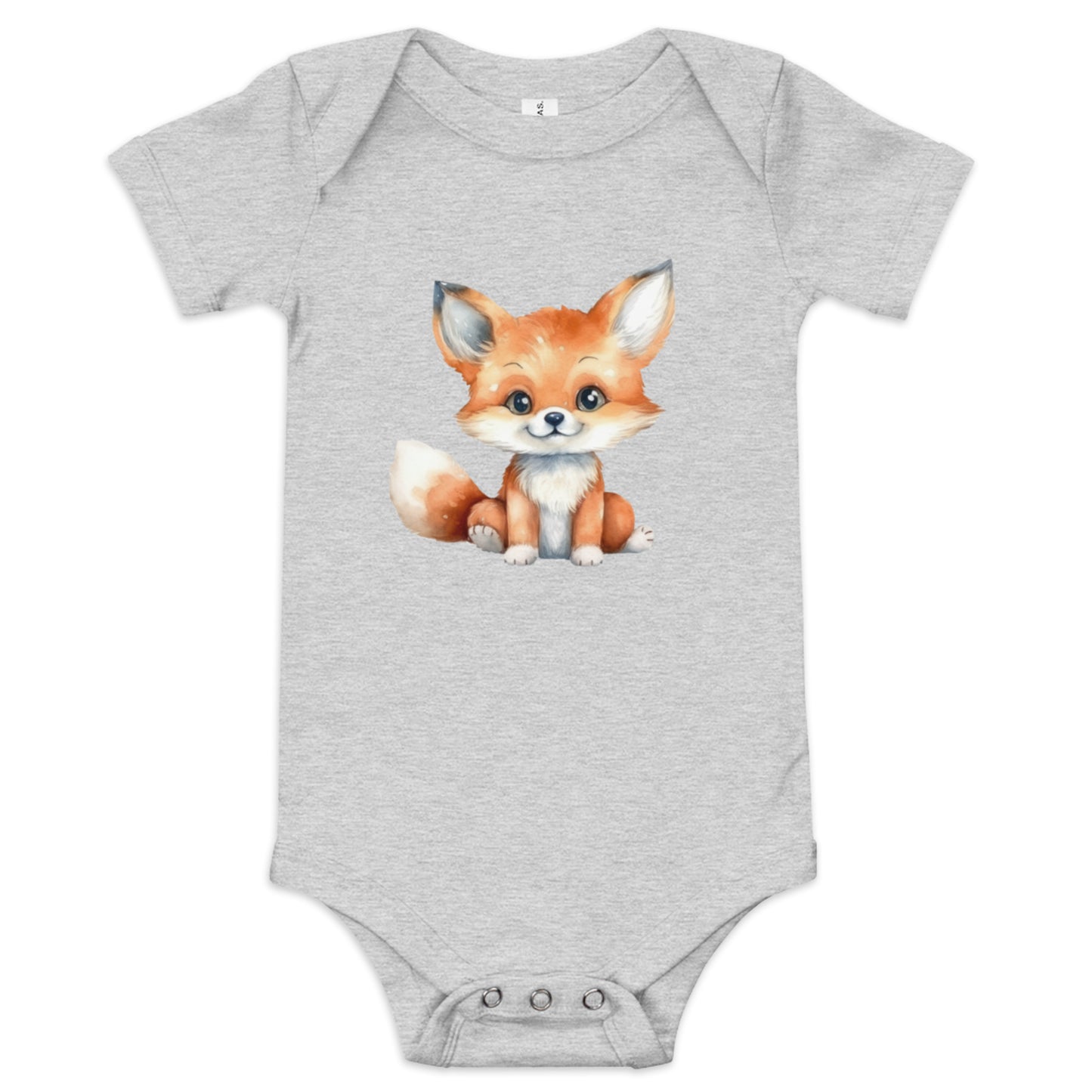 Baby Fox short sleeve onesie 3M-24M