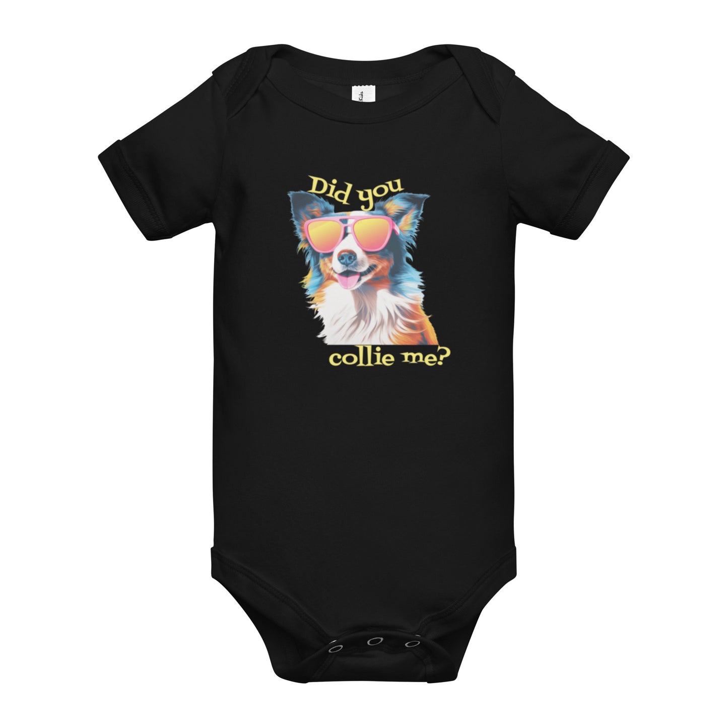 Collie Me? Short Sleeve Onesie 3M-24M