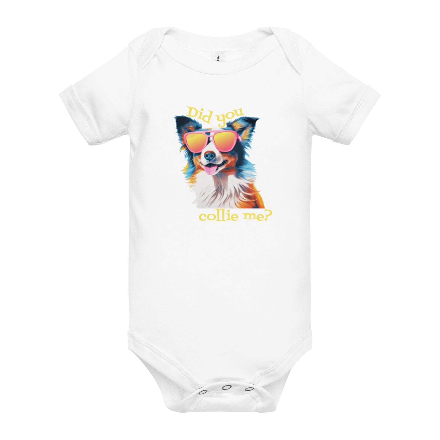 Collie Me? Short Sleeve Onesie 3M-24M