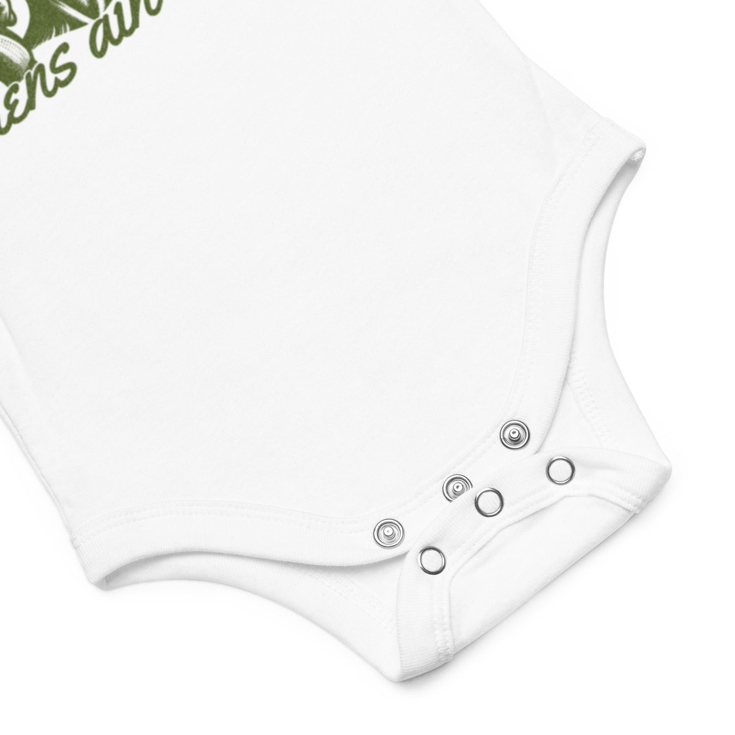 Aliens Ain't a Problem Onesie 3M-24M