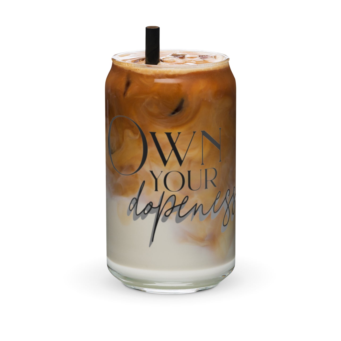 Own It Can-Shaped Glass