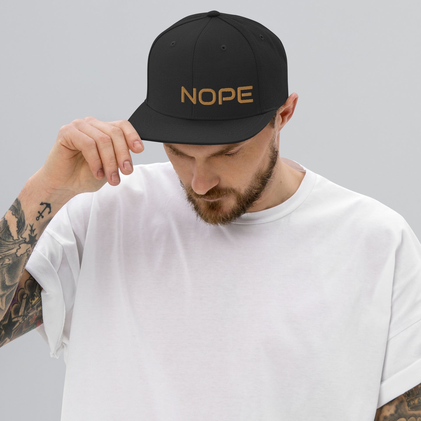 NOPE Snapback Hat