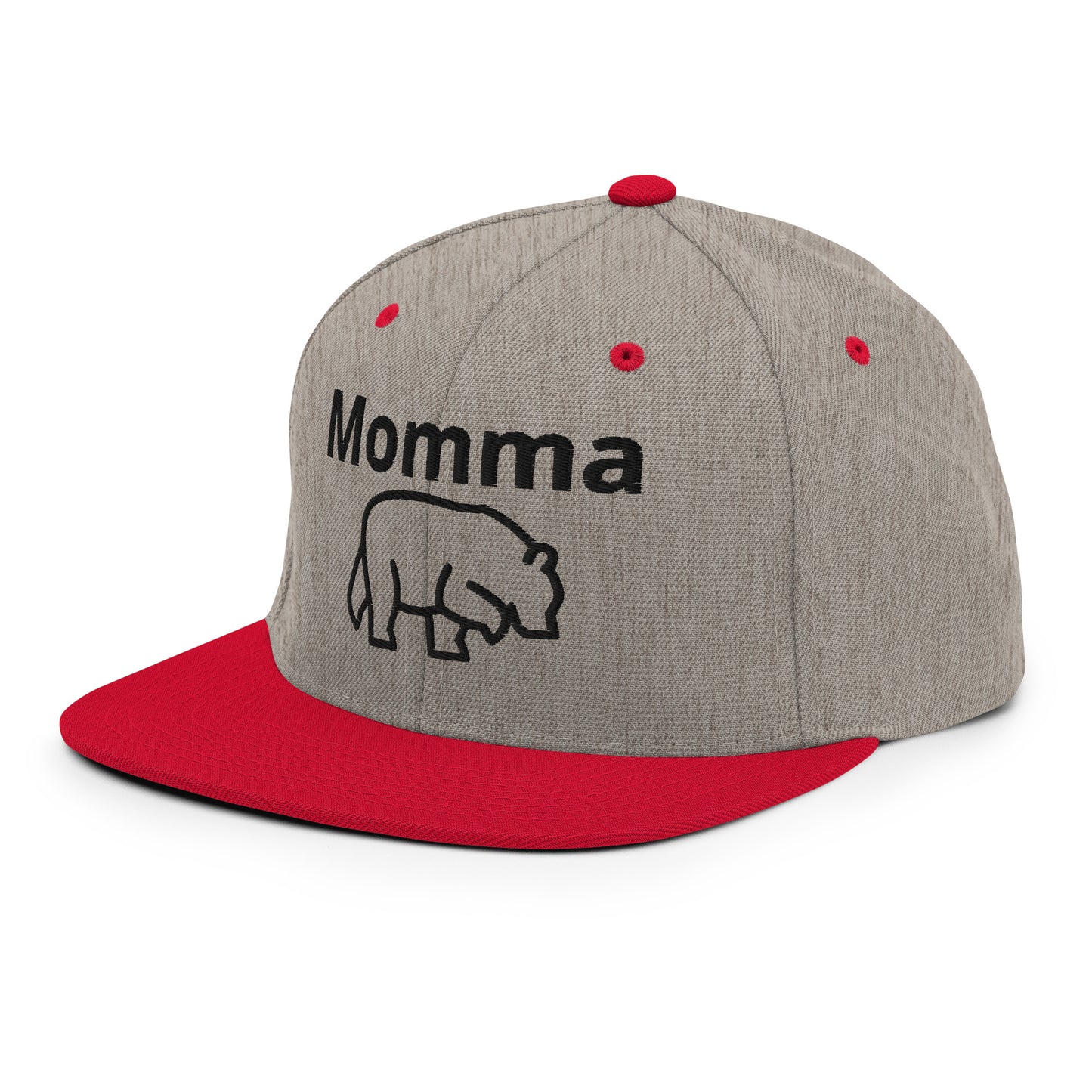 Momma Bear Snapback Hat