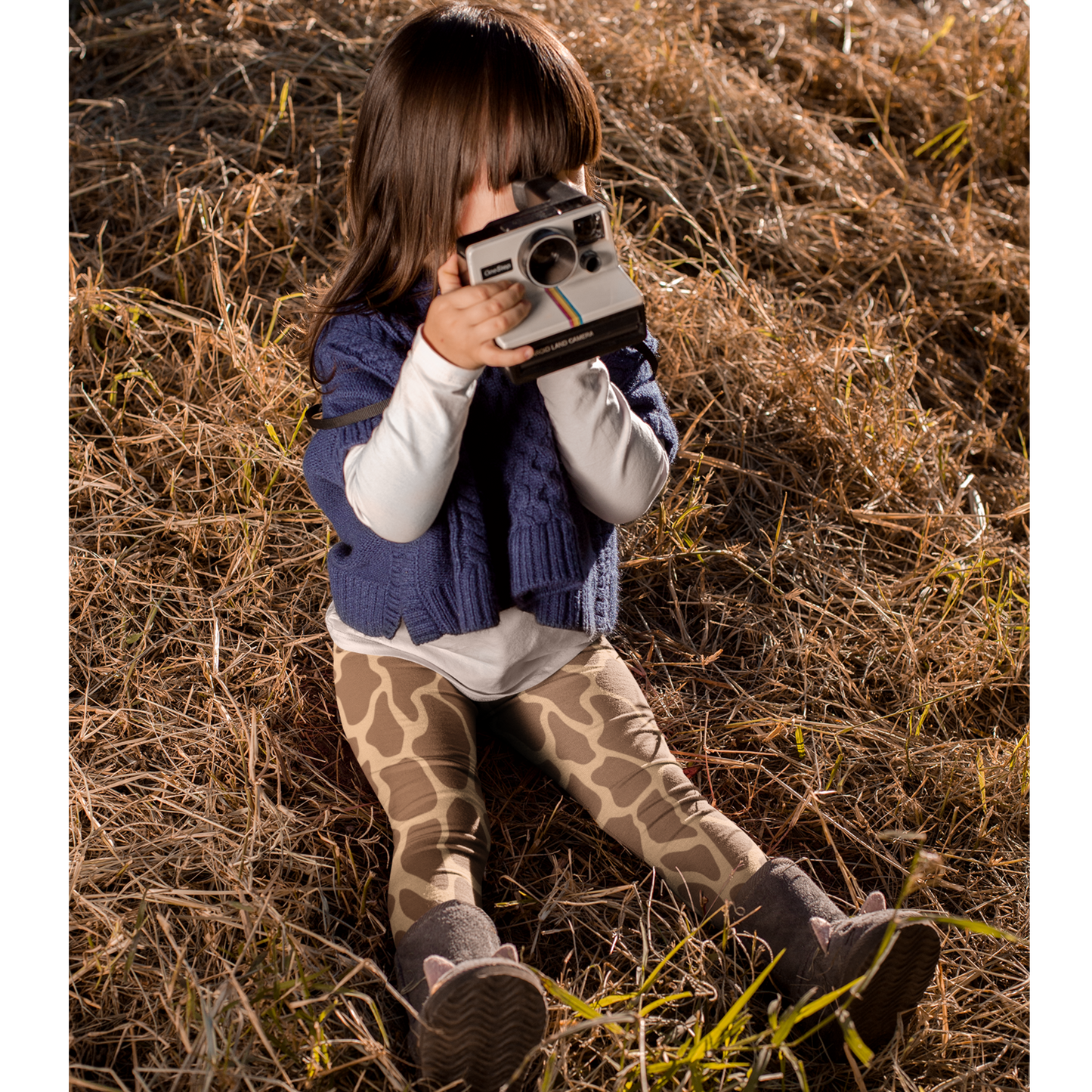 Giraffe Print Leggings 2T-3T