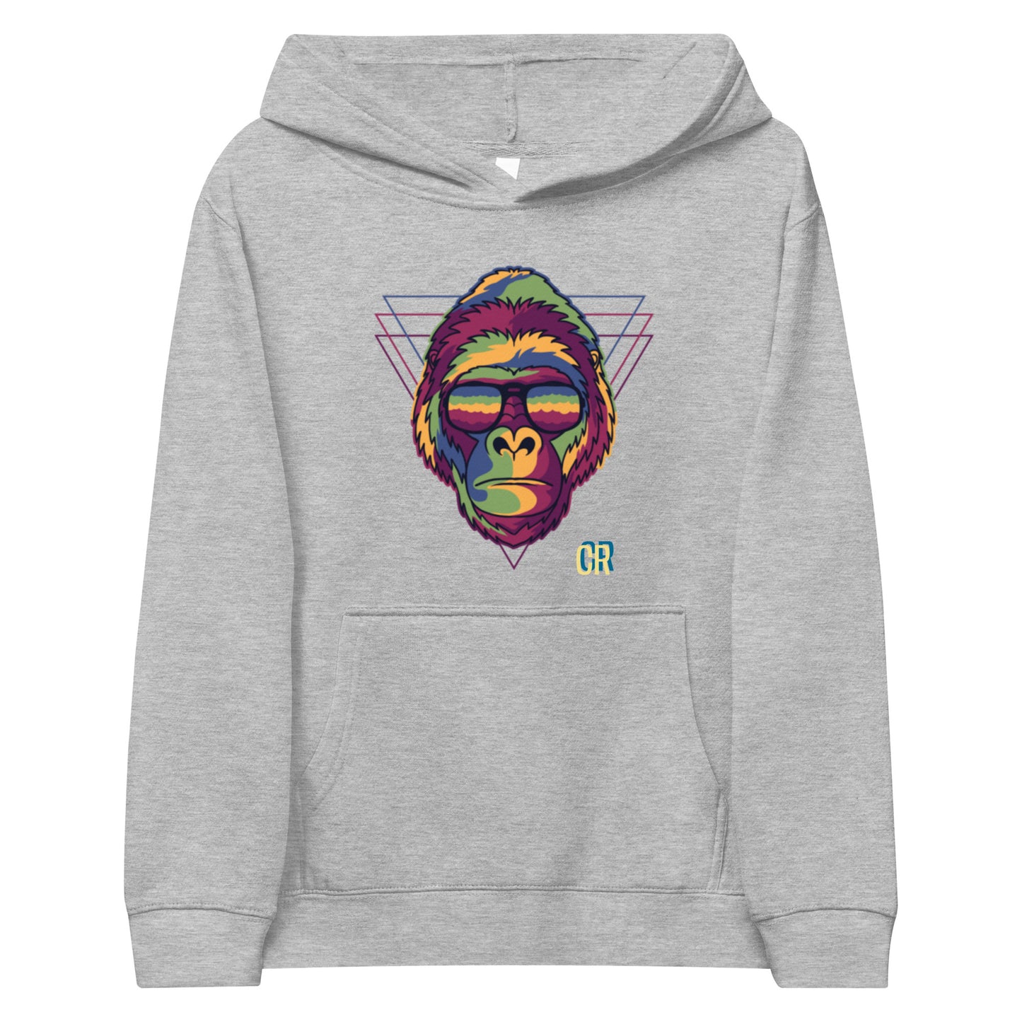 Monkey Fleece Graphic Hoodie