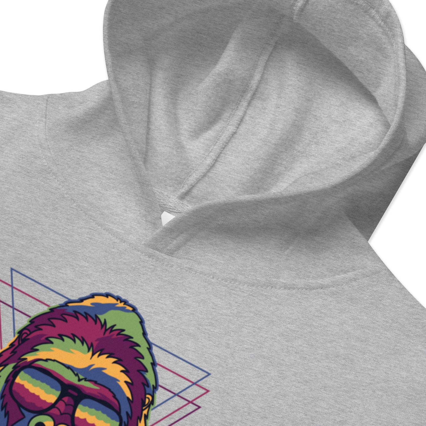 Monkey Fleece Graphic Hoodie