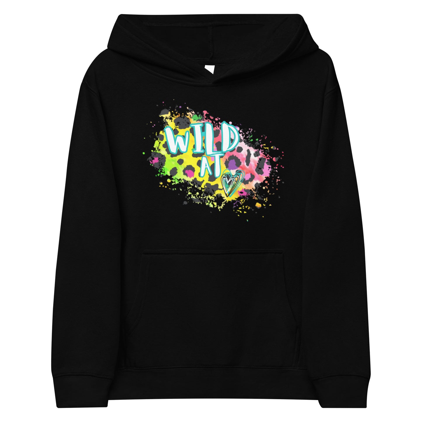 Wild at Heart Fleece Graphic Hoodie