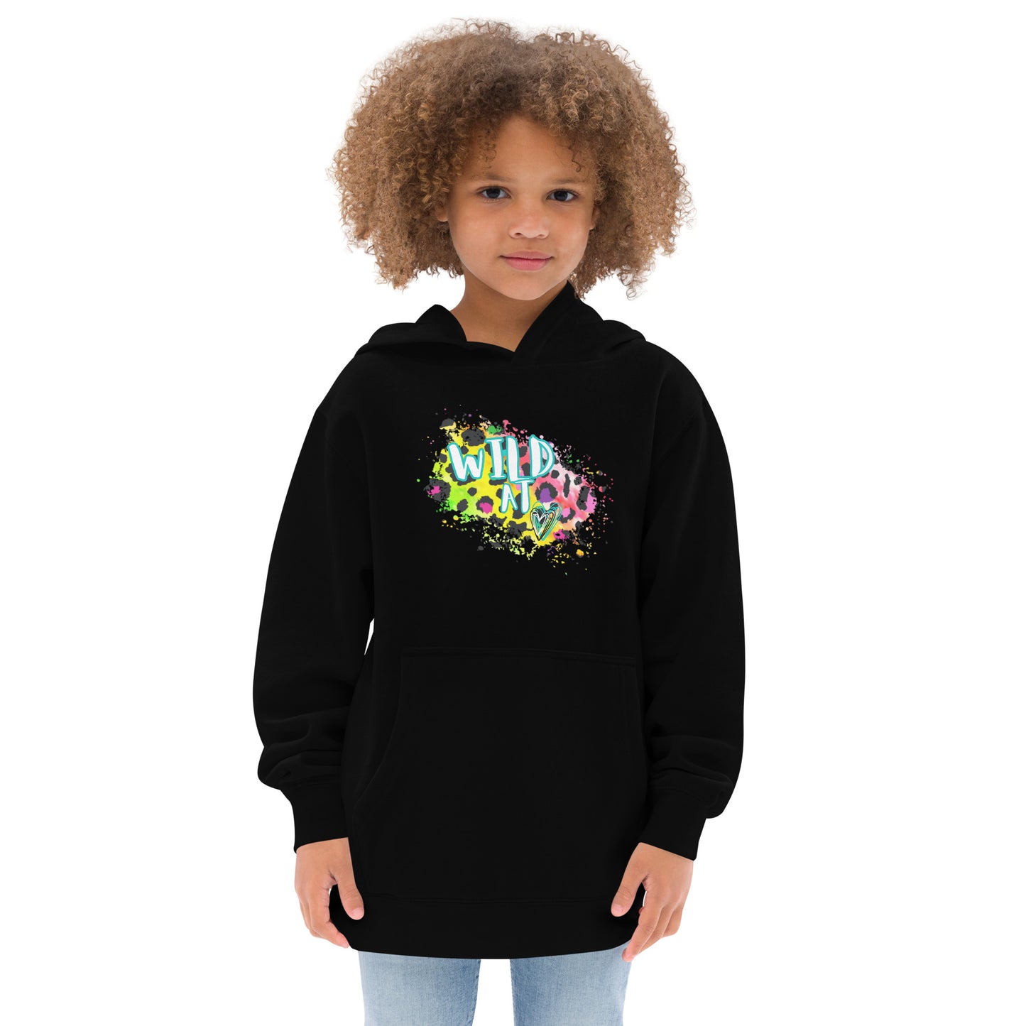 Wild at Heart Fleece Graphic Hoodie