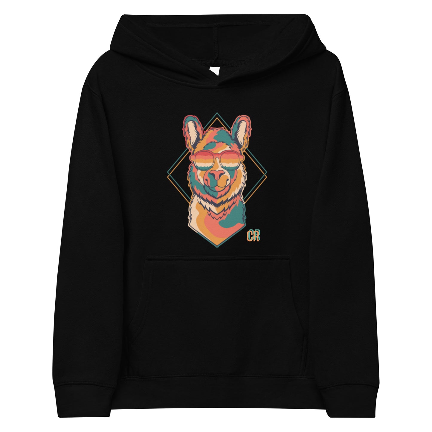 Llama Fleece Graphic Hoodie
