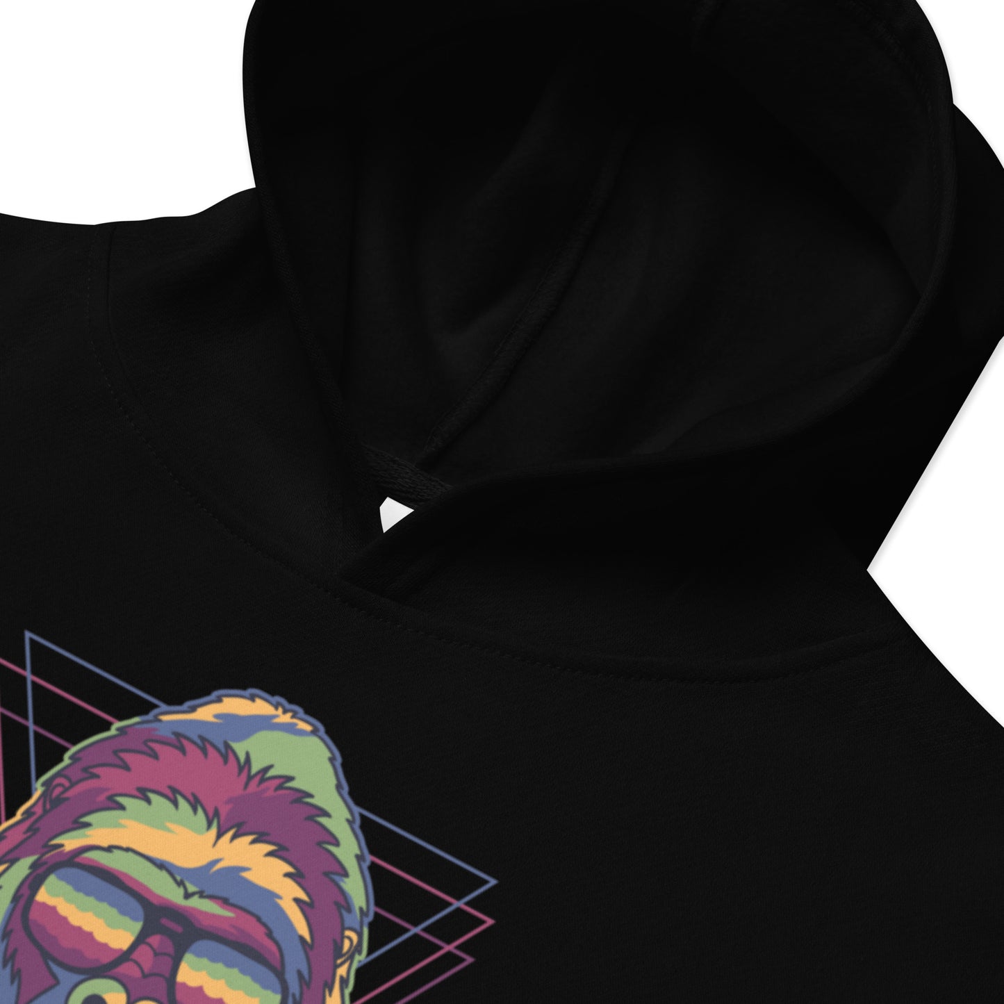 Monkey Fleece Graphic Hoodie