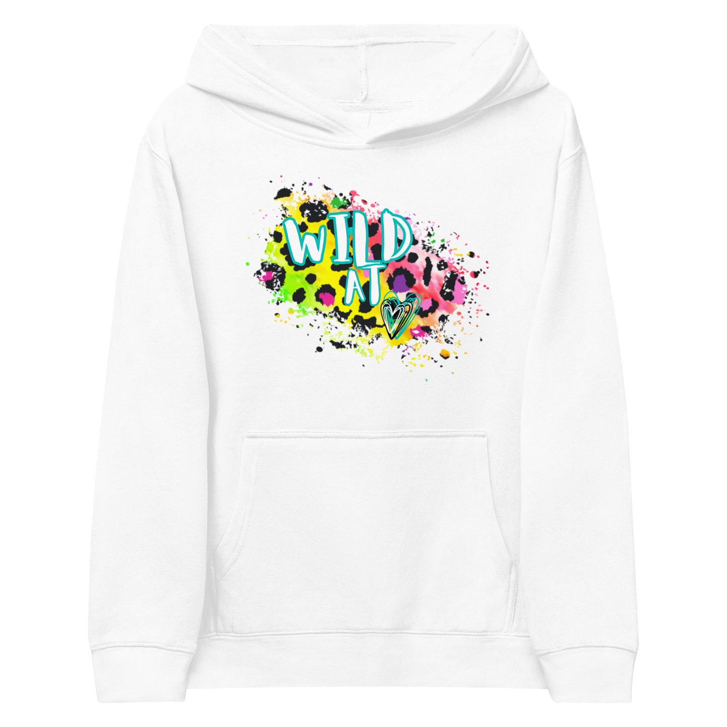 Wild at Heart Fleece Graphic Hoodie