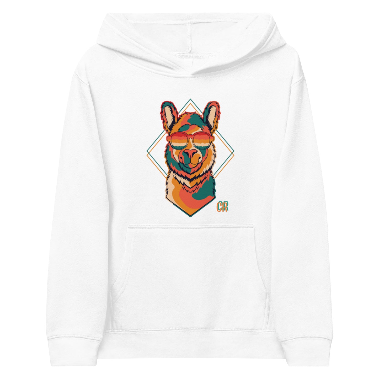 Llama Fleece Graphic Hoodie