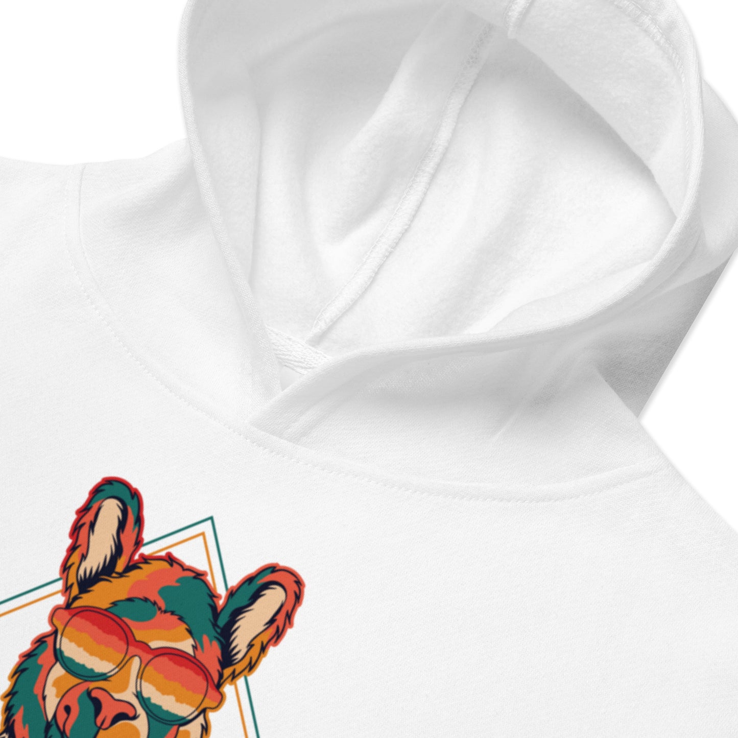 Llama Fleece Graphic Hoodie