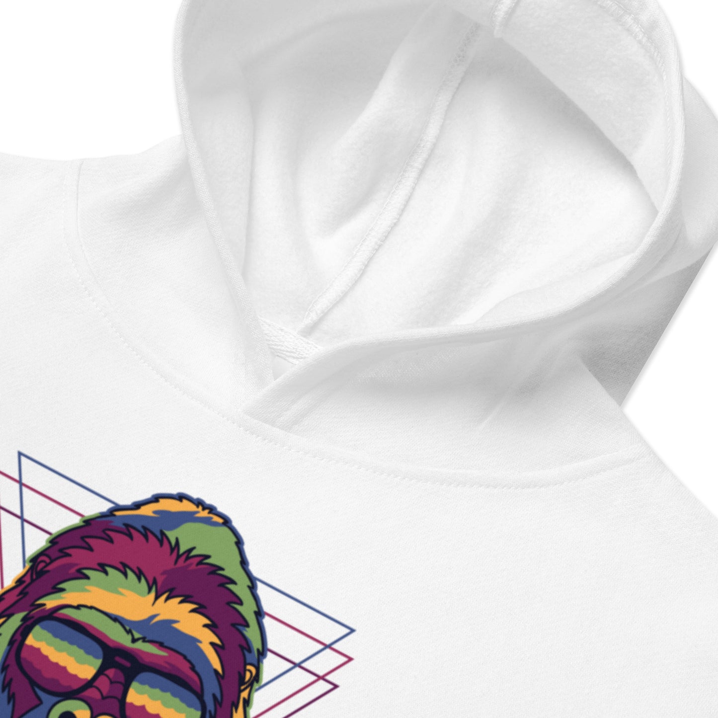 Monkey Fleece Graphic Hoodie