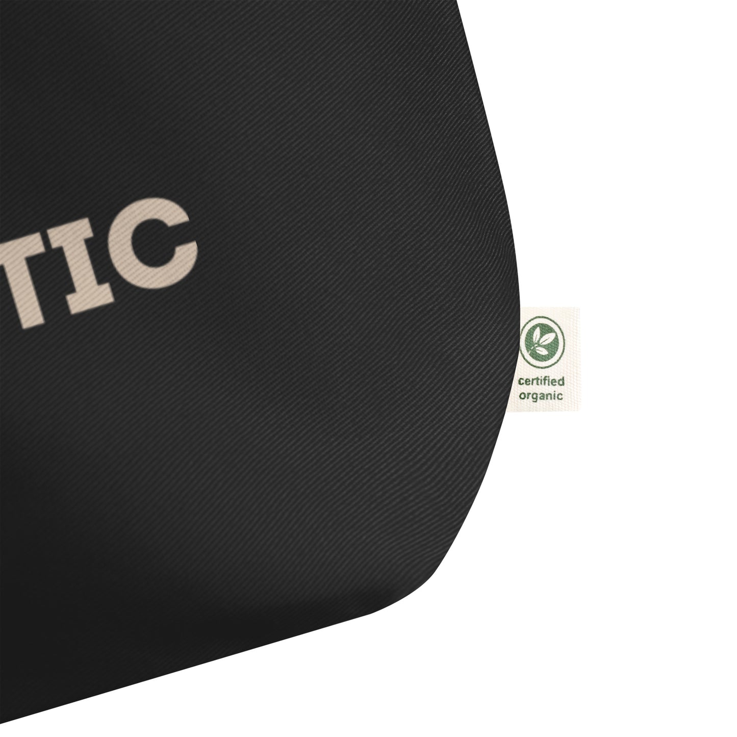 No Plastic Organic Tote Bag