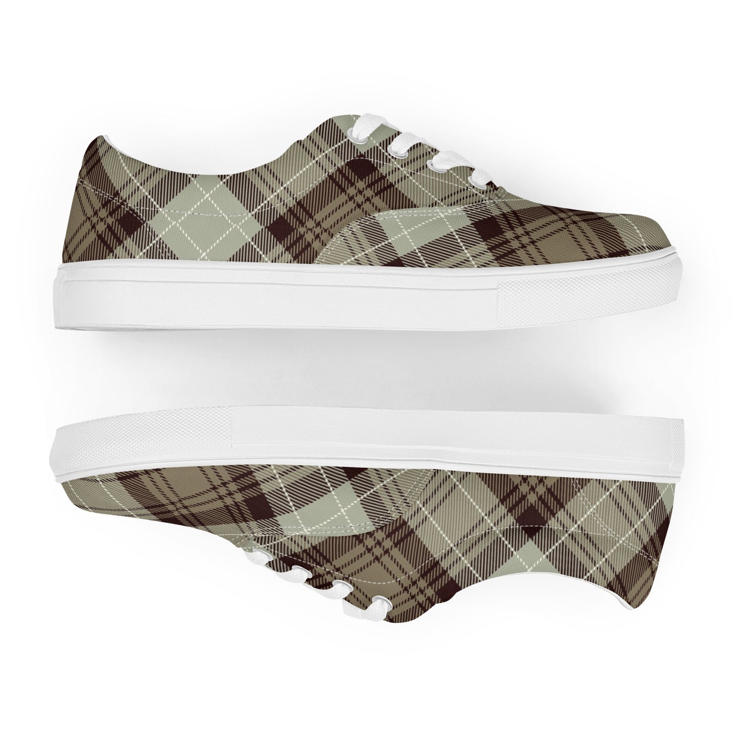 Plaided Up Men’s Lace-ups