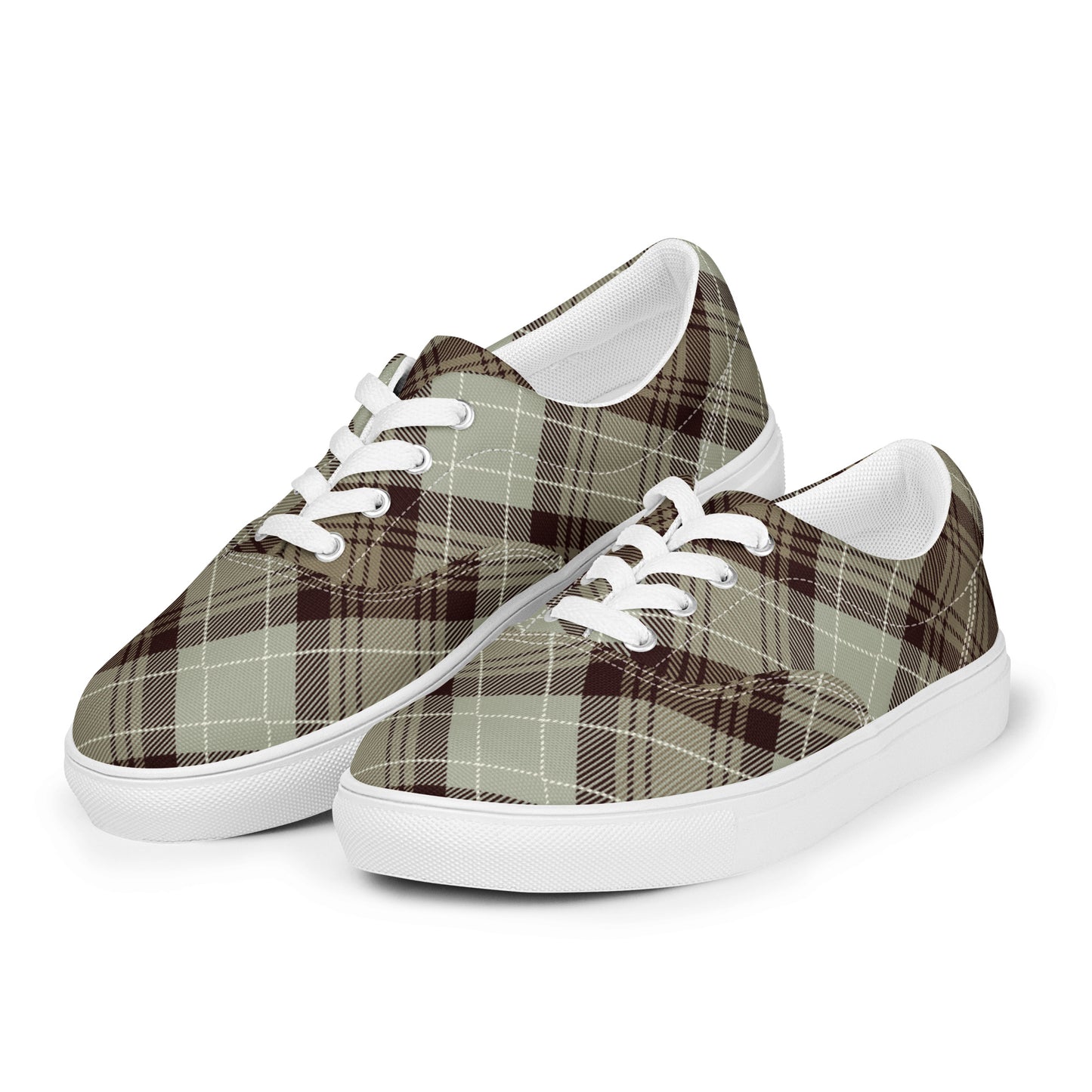 Plaided Up Men’s Lace-ups