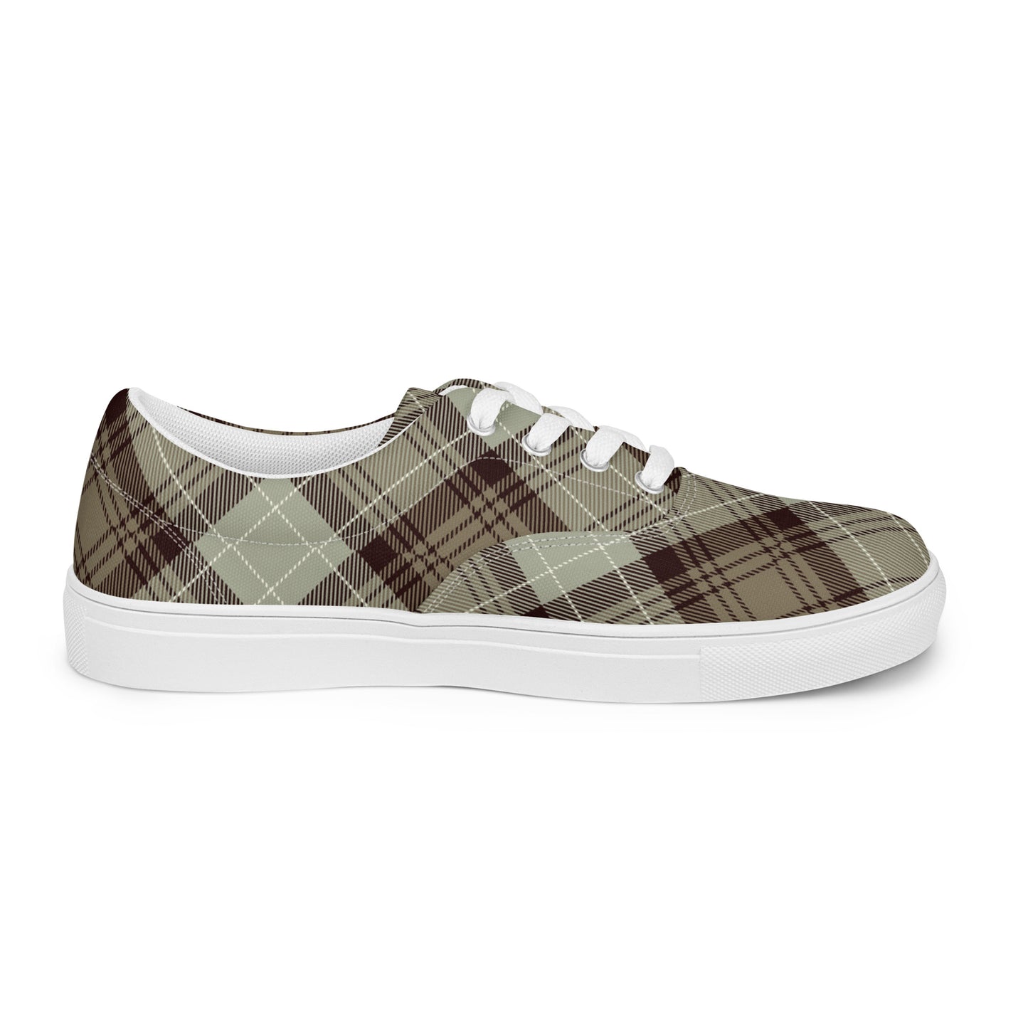 Plaided Up Men’s Lace-ups