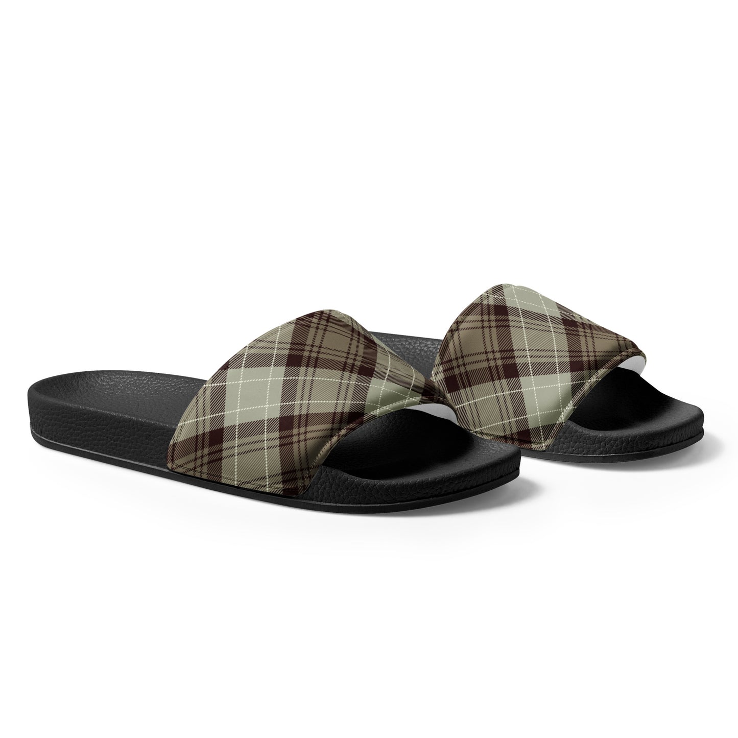 Plaided Up Men’s Slides