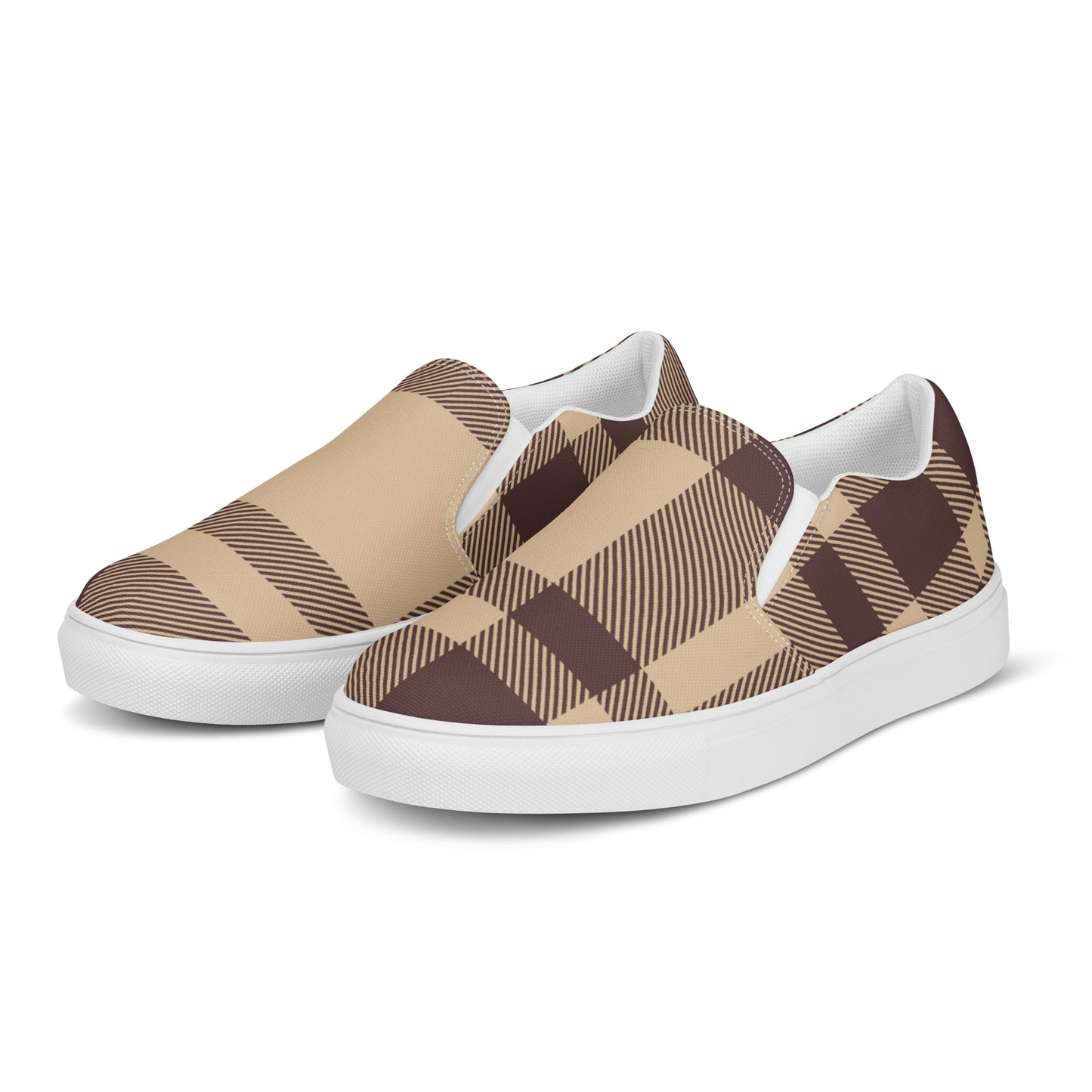 Charlie Brown - Men’s Canvas Slip-On Sneakers