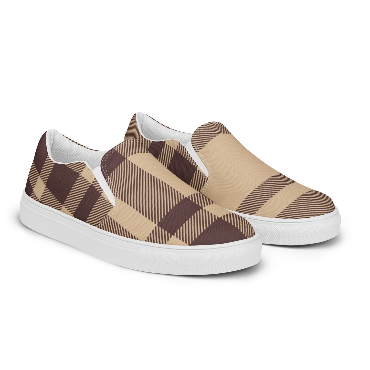 Charlie Brown -  Men’s Canvas Slip-On Sneakers