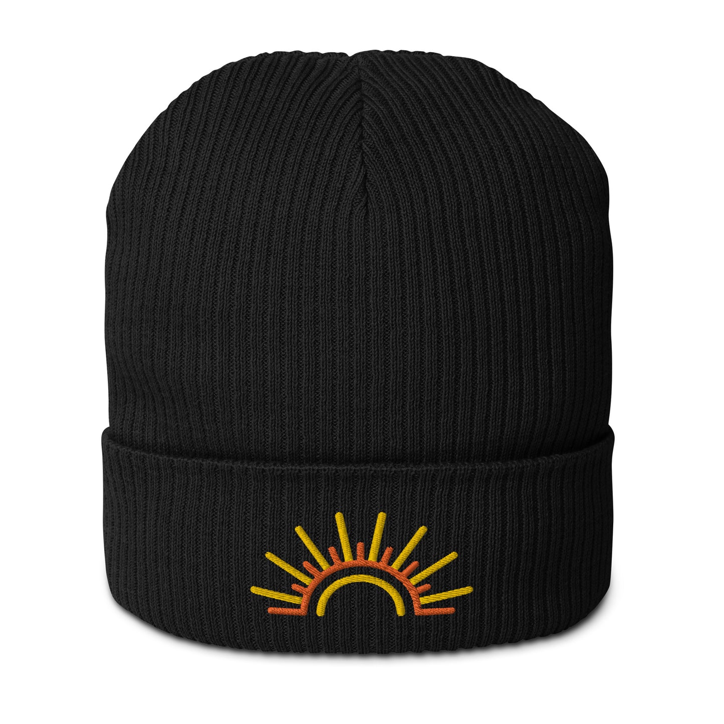 Sunny Dayz Organic Ribbed Beanie