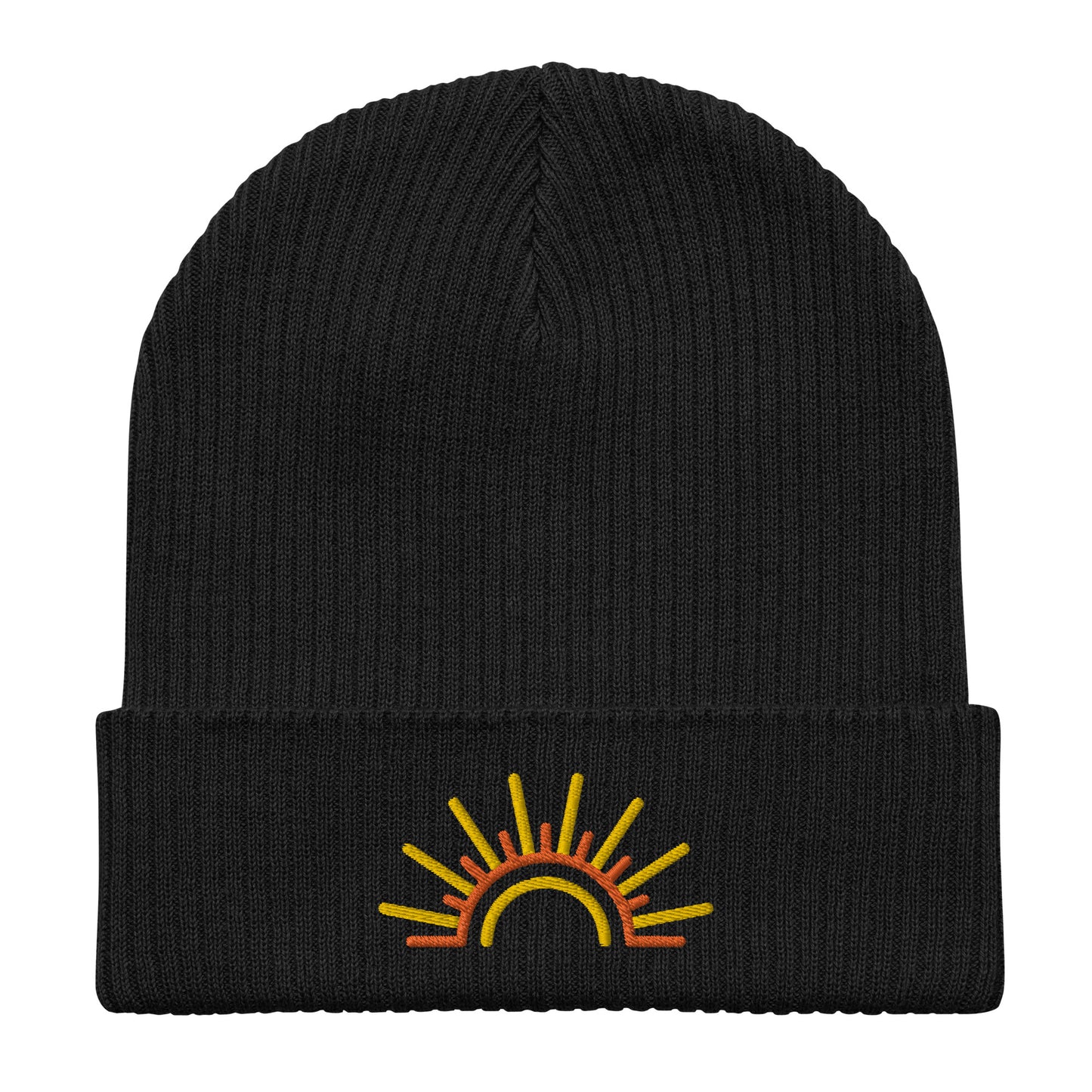 Sunny Dayz Organic Ribbed Beanie