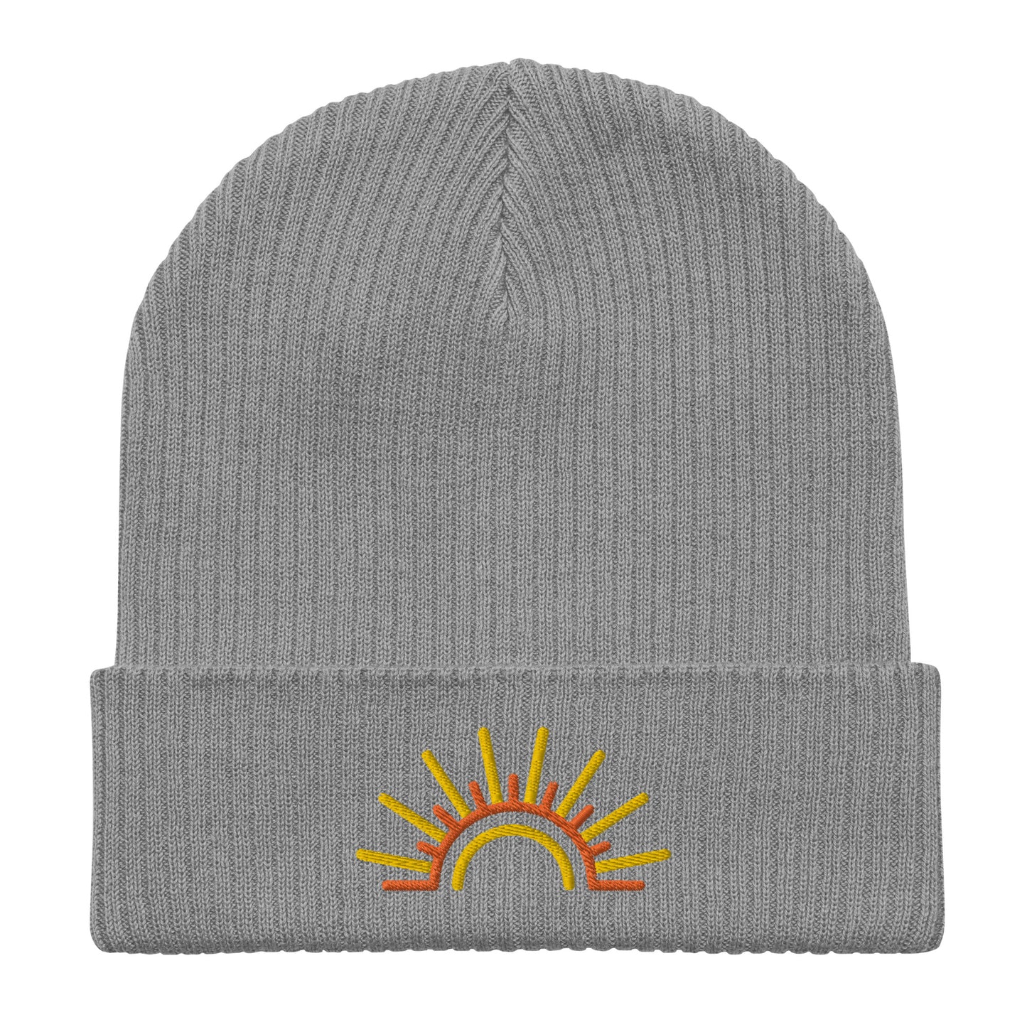 Sunny Dayz Organic Ribbed Beanie