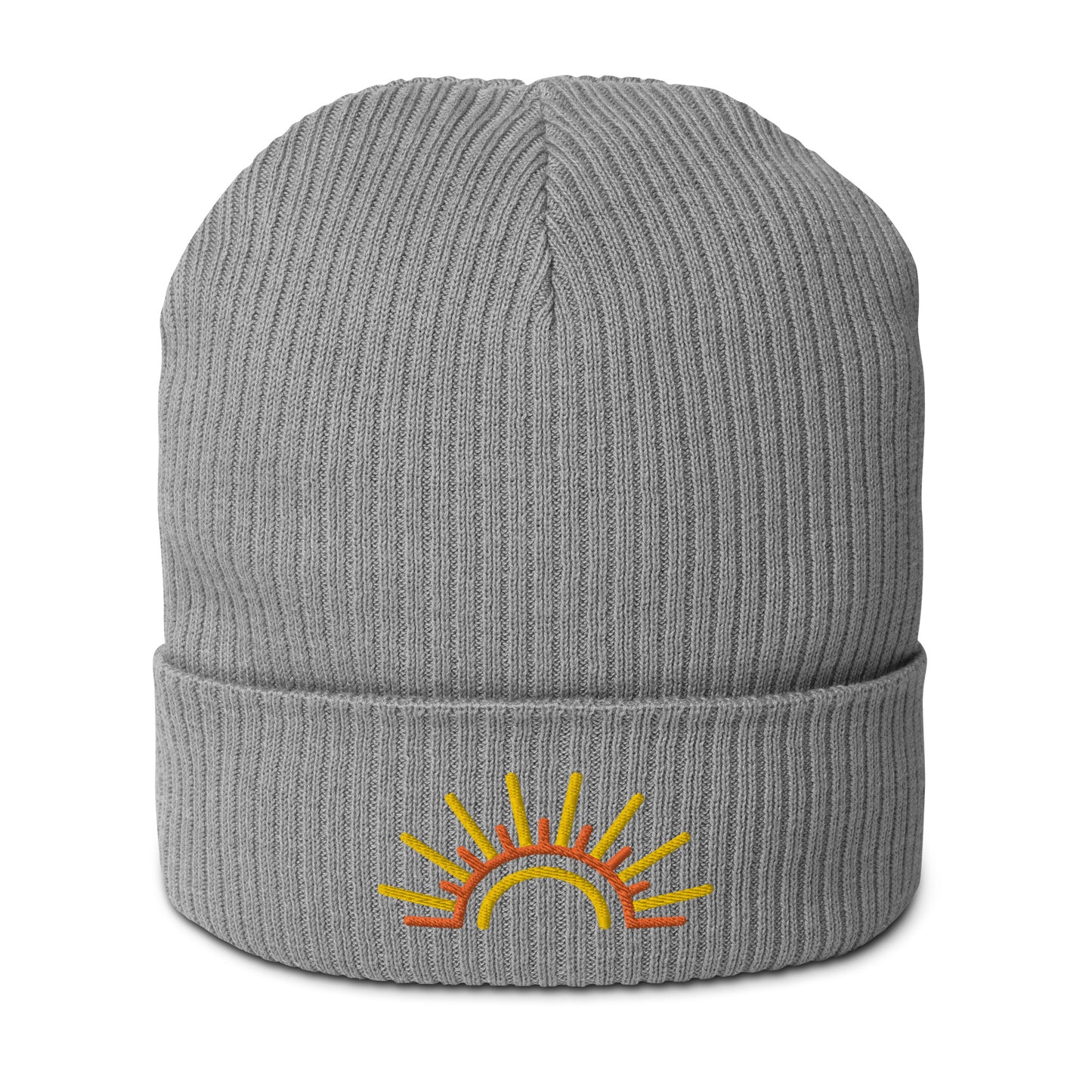 Sunny Dayz Organic Ribbed Beanie
