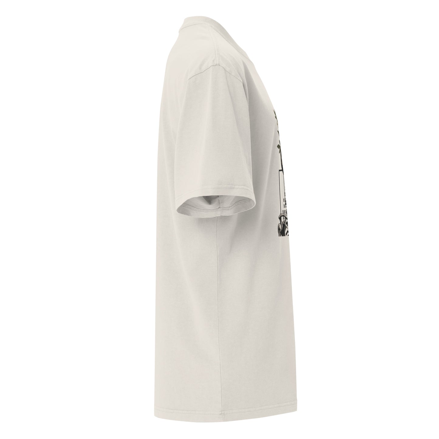 Skeleton Geometric Graphic T-Shirt