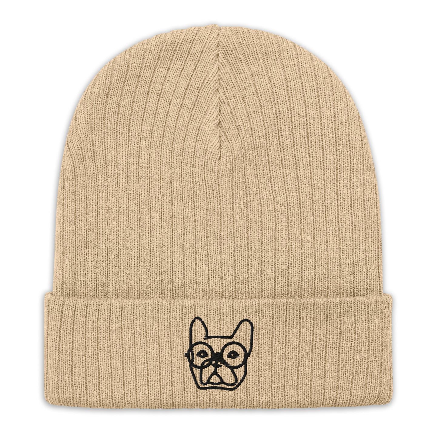 Good Dog Ribbed Knit Beanie
