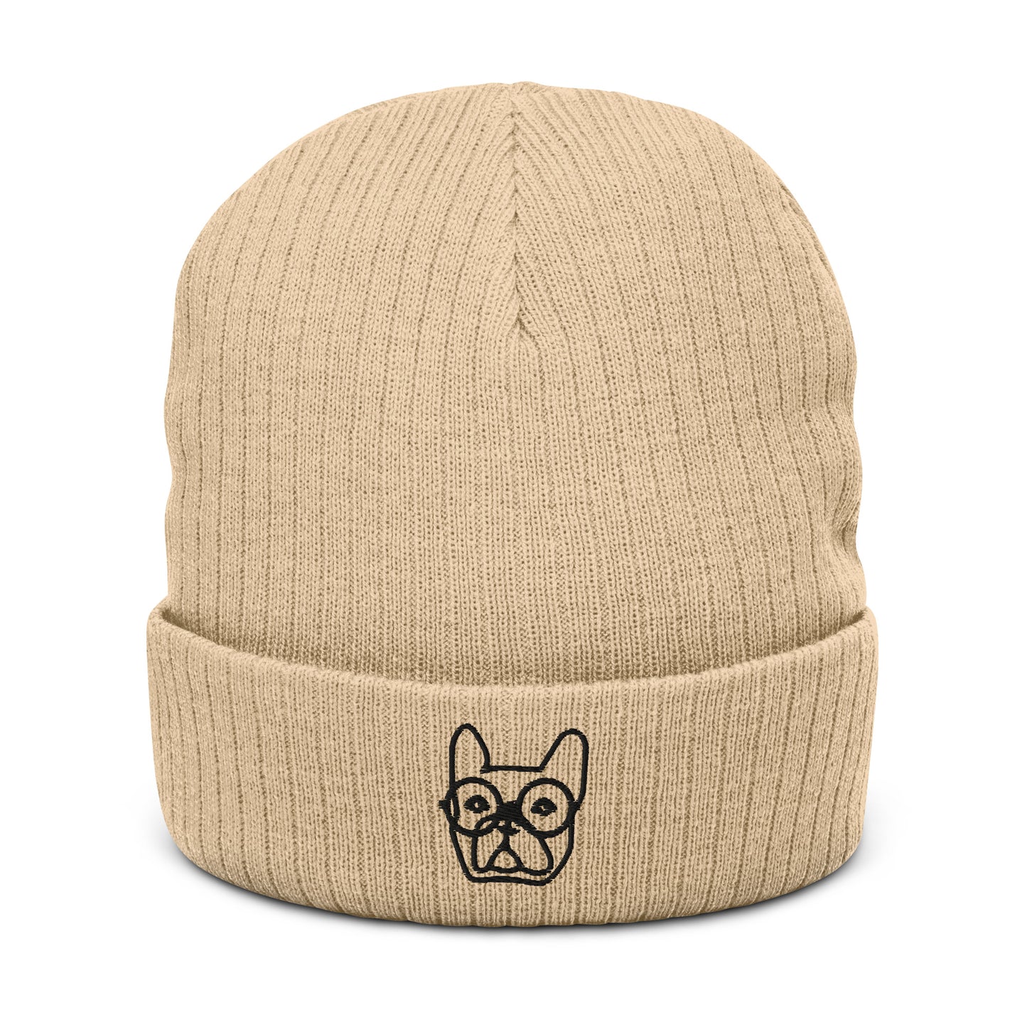 Good Dog Ribbed Knit Beanie
