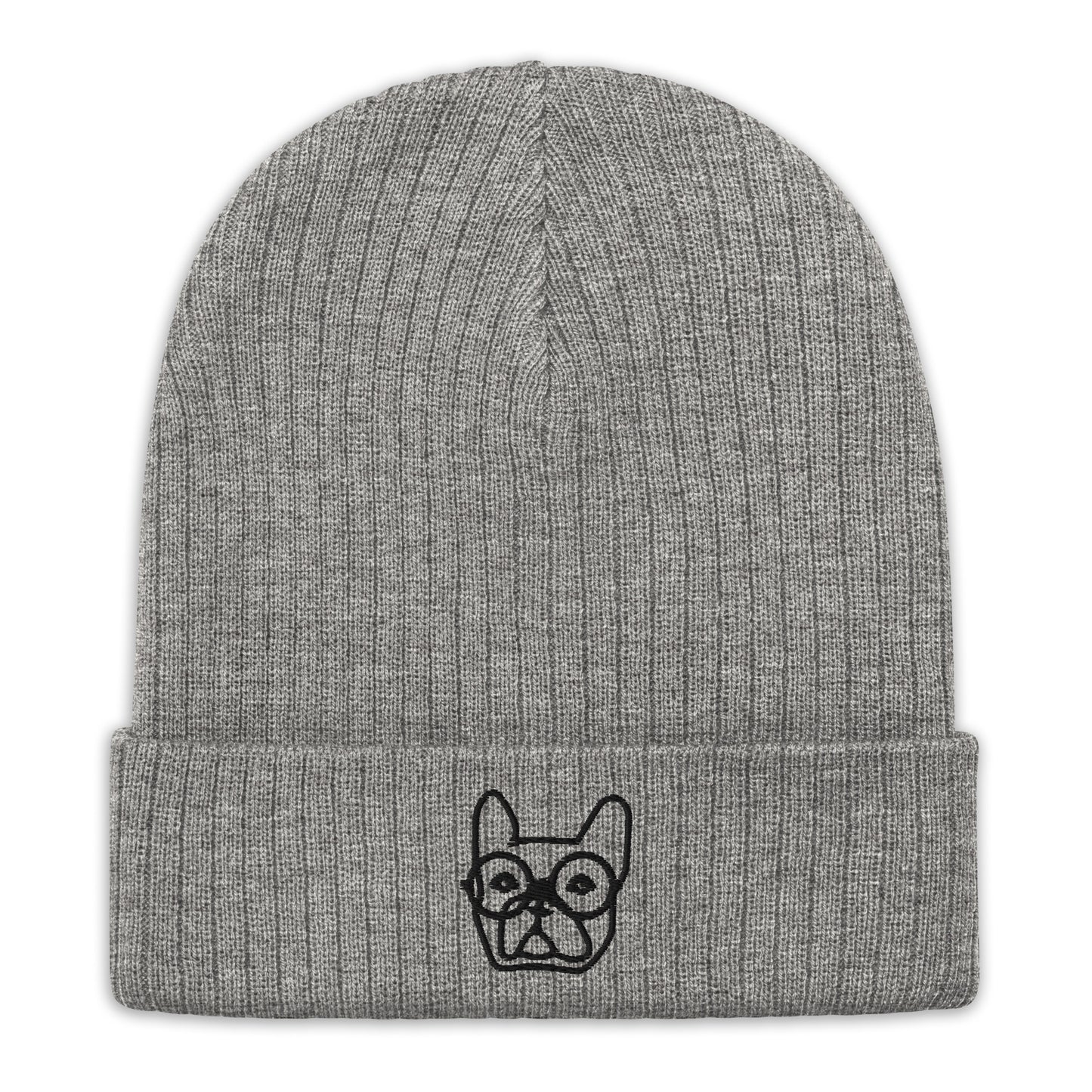 Good Dog Ribbed Knit Beanie