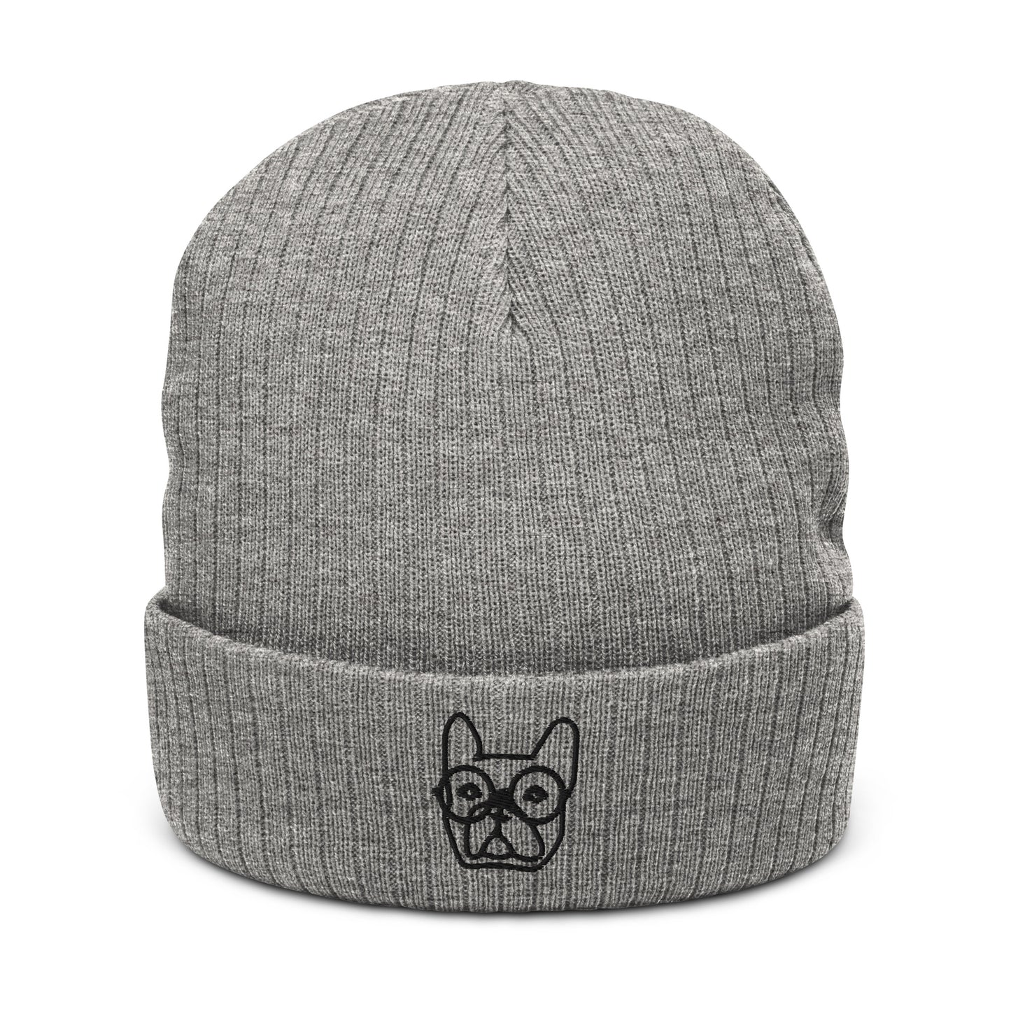 Good Dog Ribbed Knit Beanie