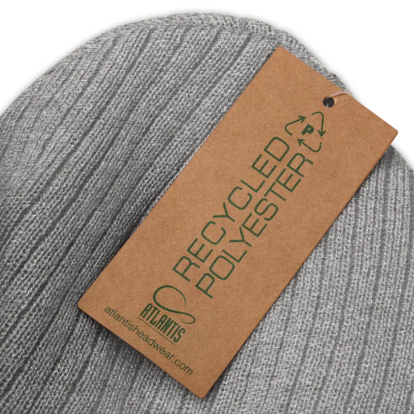 Cat Vibes Ribbed Knit Beanie