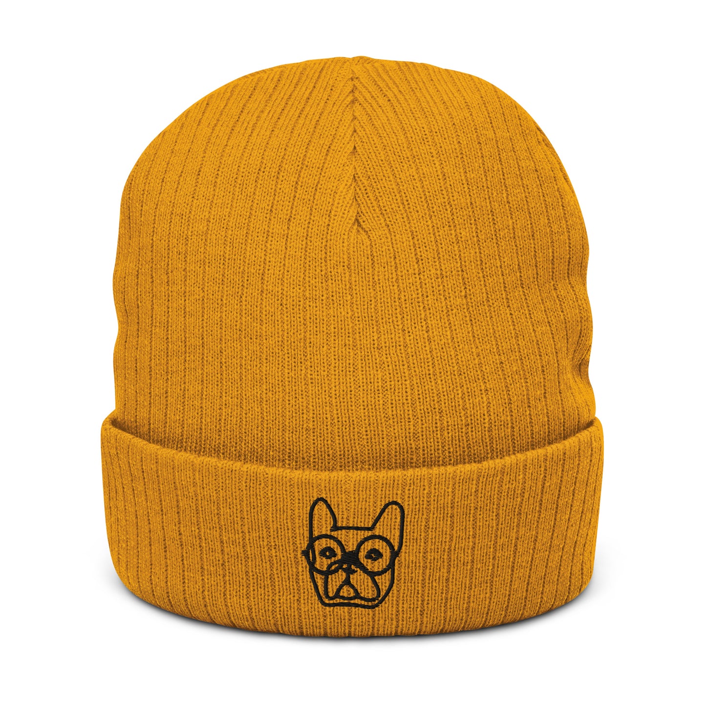 Good Dog Ribbed Knit Beanie