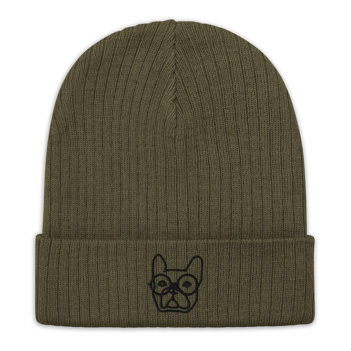 Good Dog Ribbed Knit Beanie