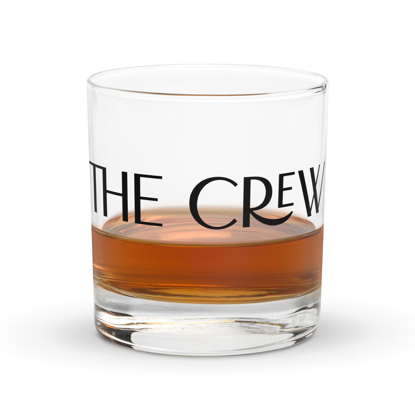 The Crew Rocks Glass