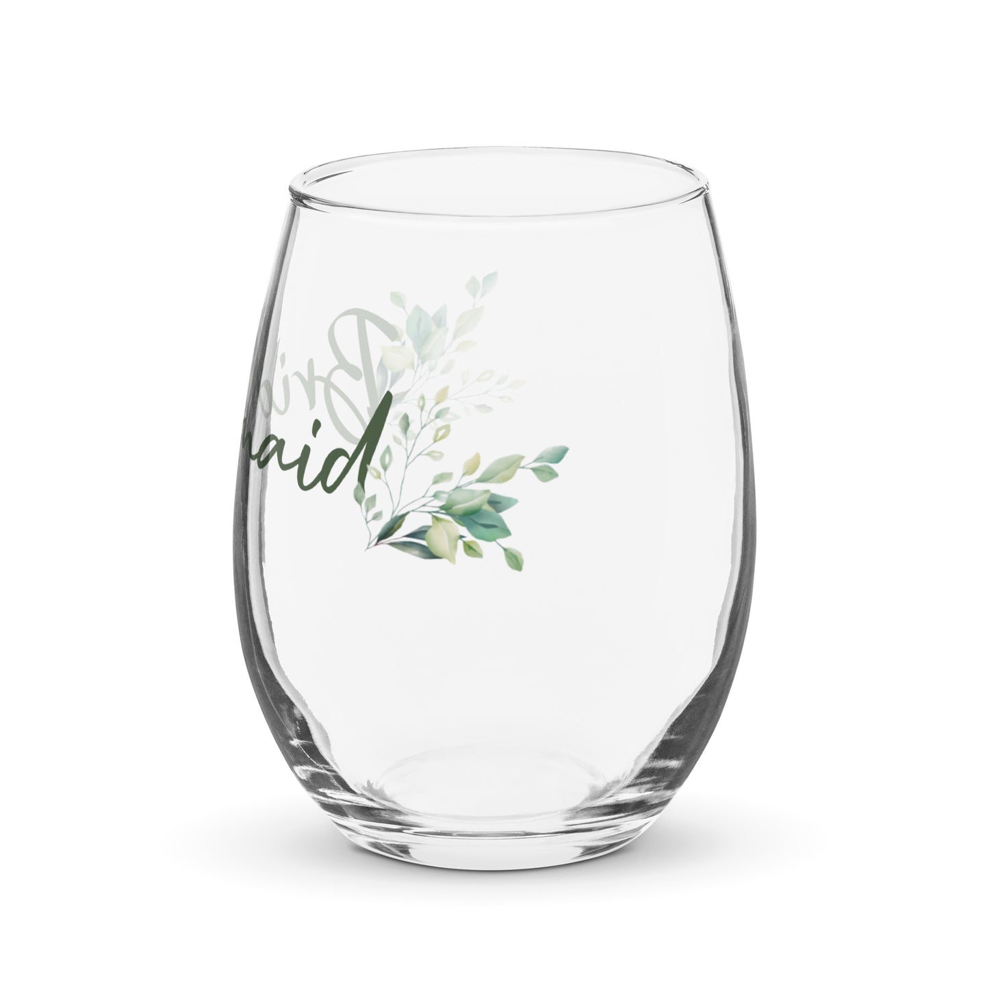 Bridesmaid Stemless Wine Glass