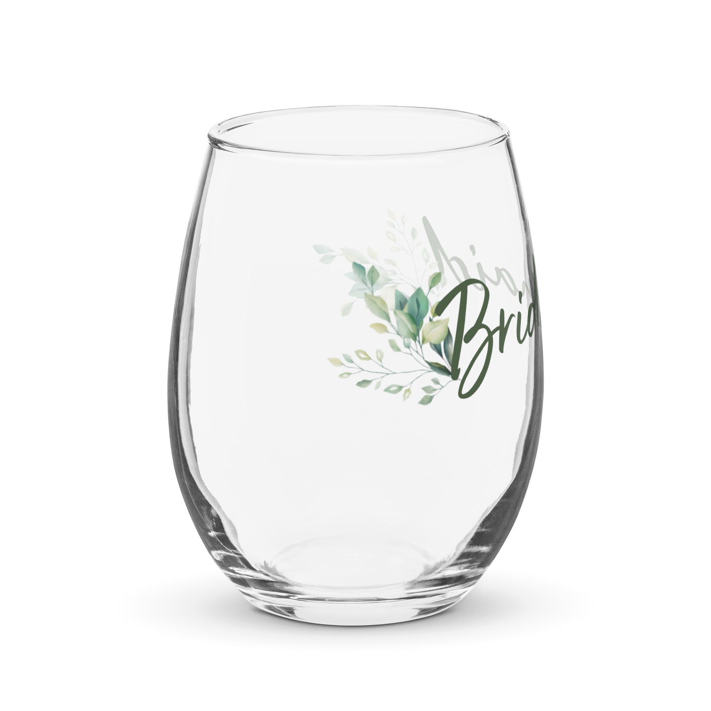 Bridesmaid Stemless Wine Glass