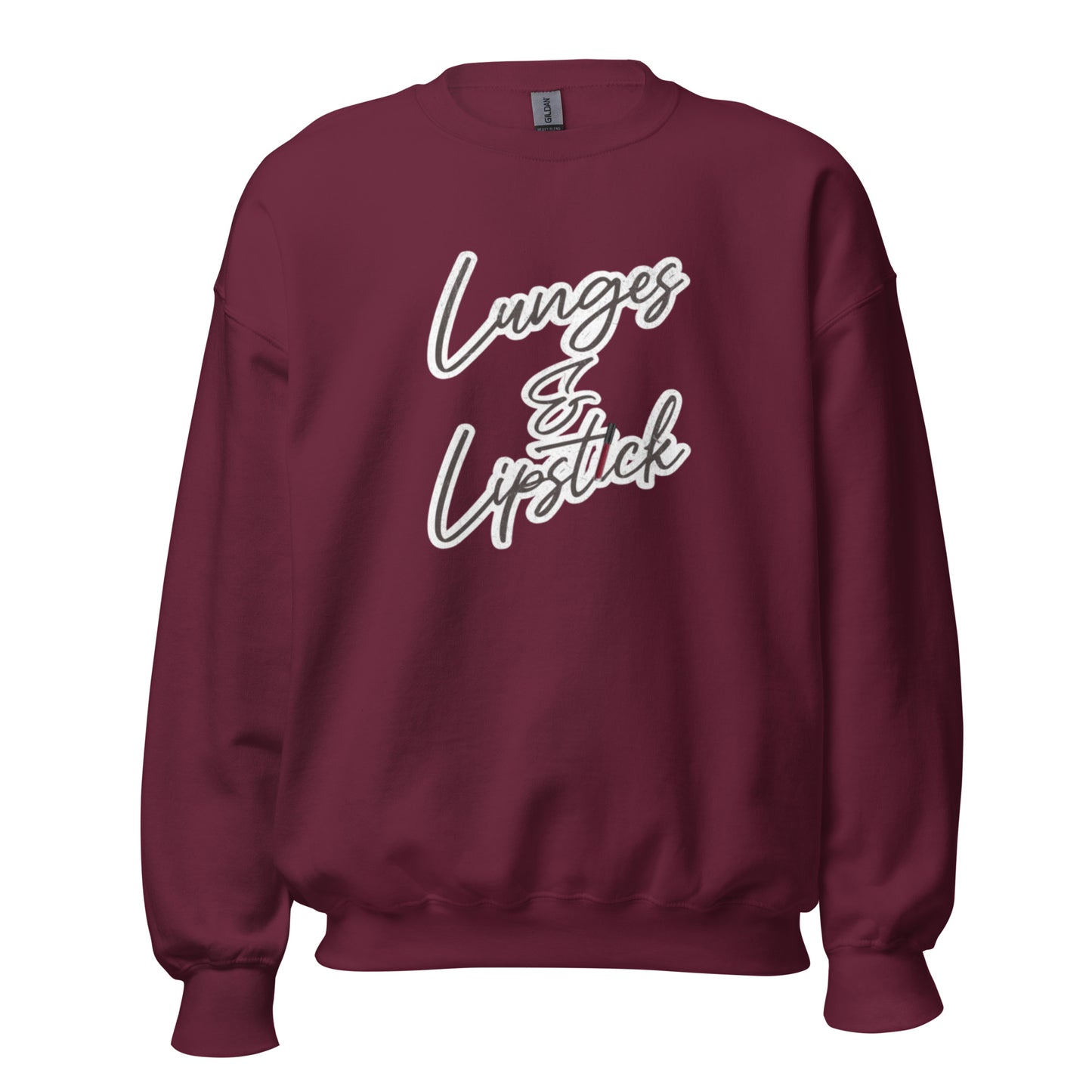 Lunges & Lipstick - Women's Graphic Sweatshirt