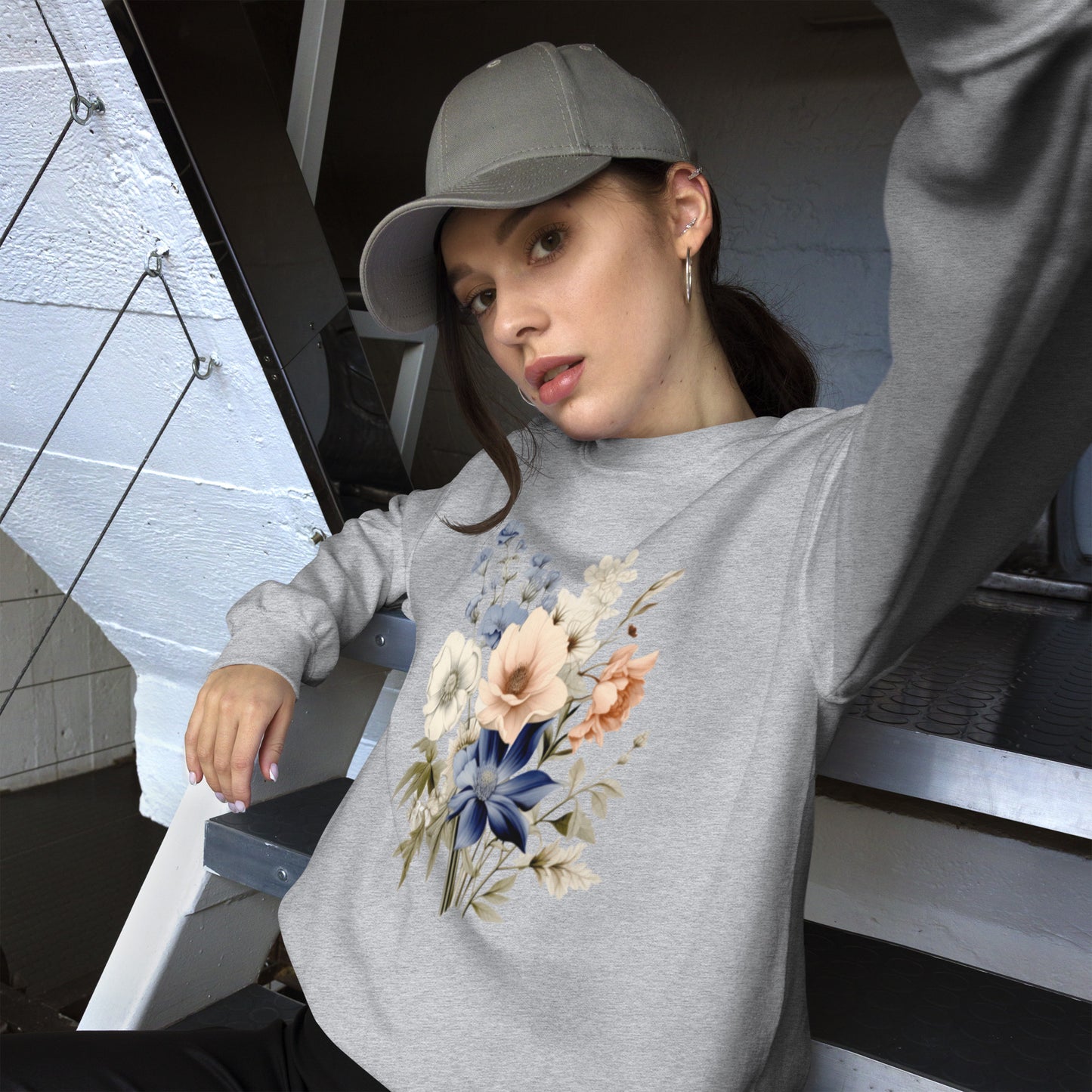 Floral - Graphic Sweatshirt